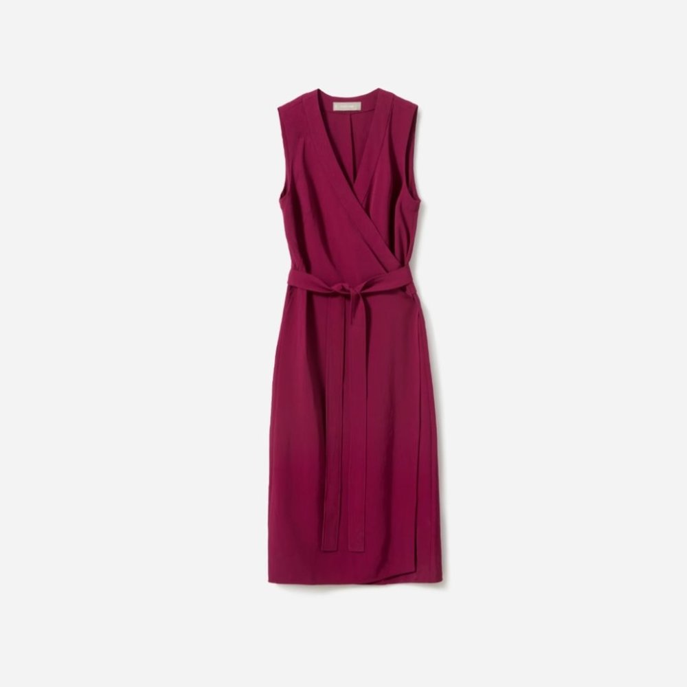 Everlane wrap dress